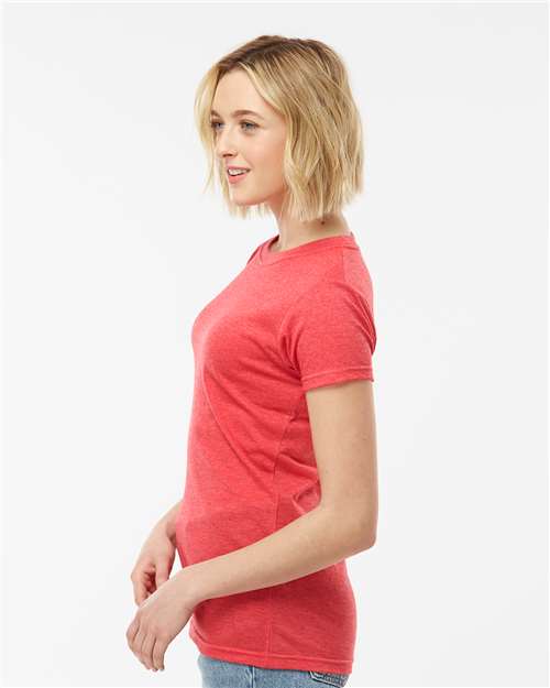 Tultex 240 Unisex Tortuga Extreme Performance Hooded Long Sleeve T-Shirt - Back view