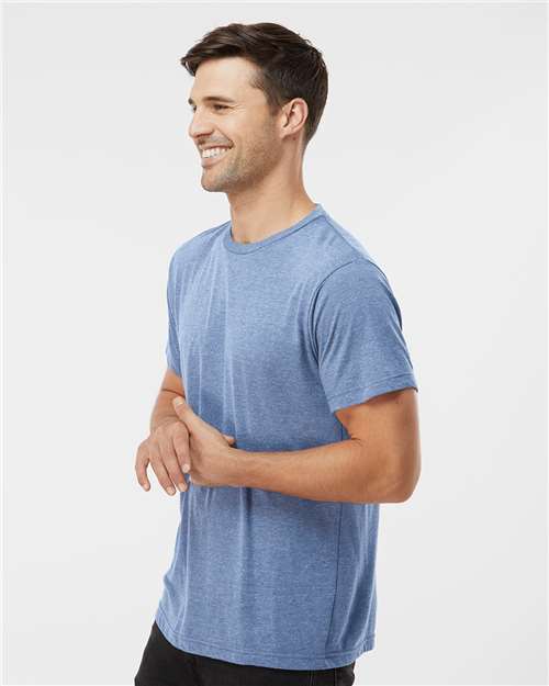 Tultex 254 Unisex Tri-Blend T-Shirt - Side view