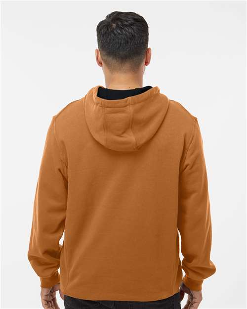 DRI DUCK 7035 Men's Woodland Fleece Hooded Pullover - Back view