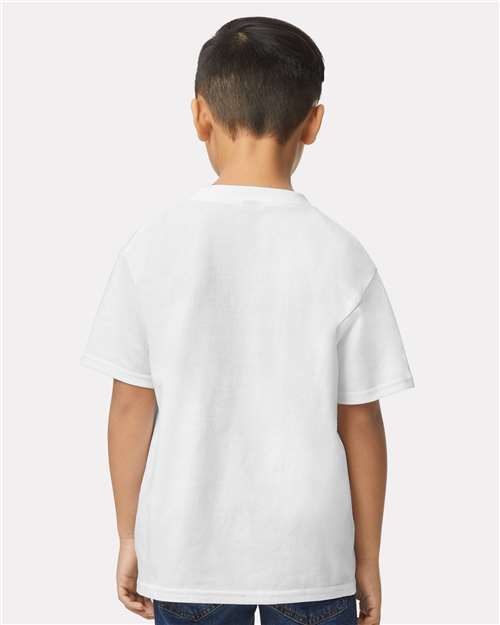 Gildan 65000B Youth Softstyle? Midweight T-Shirt - Back view