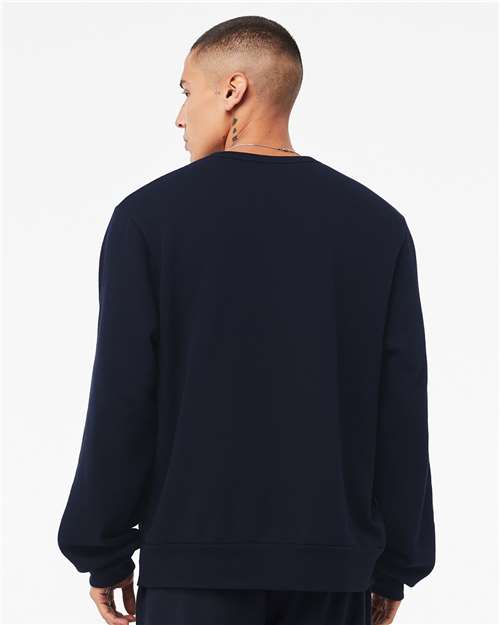 BELLA CANVAS 3911 Unisex Sponge Fleece Classic Crewneck Sweatshirt - Back view