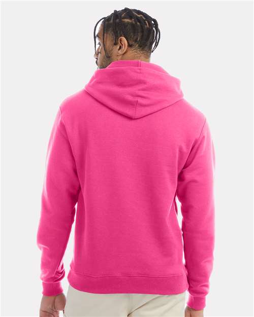 Champion S700 Unisex Powerblend? Hooded Sweatshirt - Back view