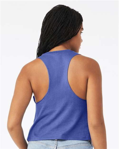 BELLA CANVAS 6682 Women's Racerback Crop Tank - Back view