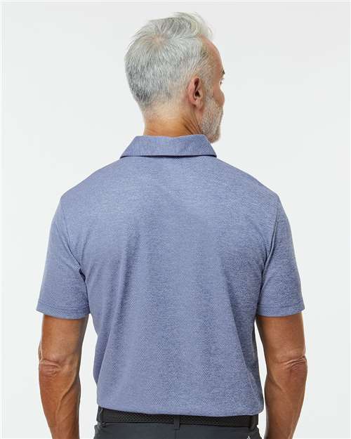 Adidas A591 Men's Space Dyed Polo - Back view