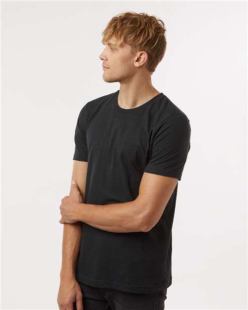 Tultex 602CVC Unisex Combed CVC T-Shirt - Side view