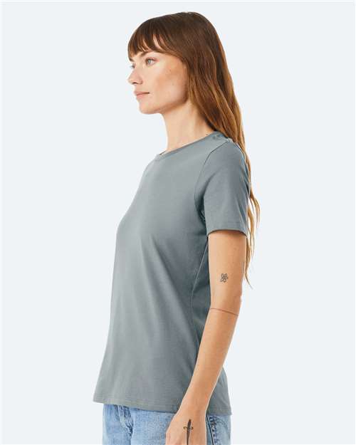 BELLA CANVAS 6400 Women?s Relaxed Jersey Tee - Side view