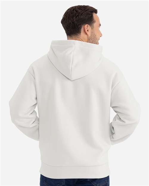 Next Level 9307 Unisex Heavyweight Fleece Hoodie Sweatshirt - Back view