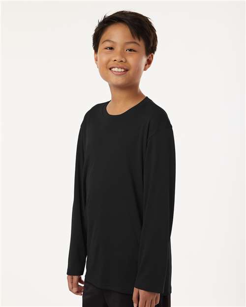 AllPro 48400Y Youth Pro-Lock Performance Long Sleeve T-Shirt - Side view