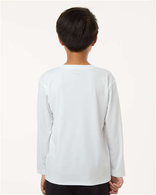 AllPro 48400Y Youth Pro-Lock Performance Long Sleeve T-Shirt - Back view