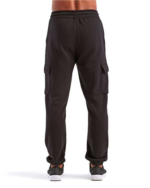 TriDri TD604 Unisex Riley Cargo Joggers - Back view