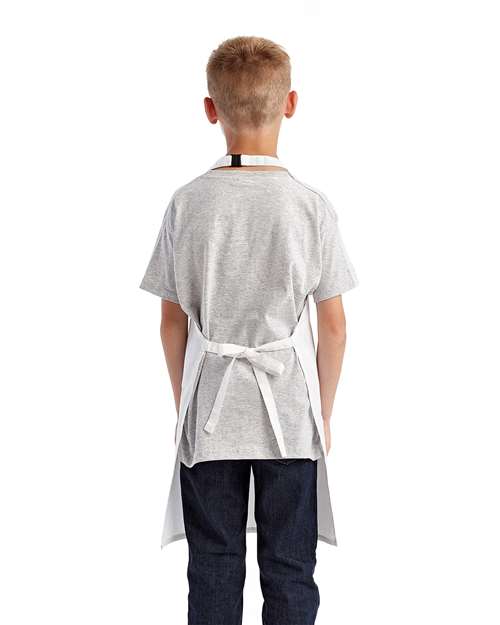 Artisan Collection by Reprime RP149 Youth Recycled Apron - Back view