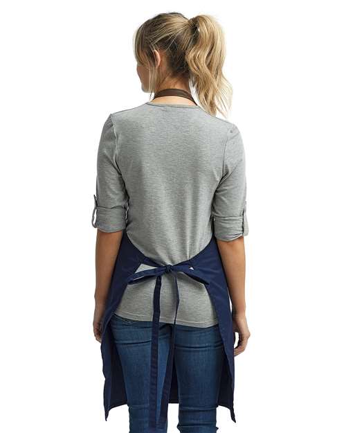 Artisan Collection by Reprime RP123 Espresso Bib Apron - Back view