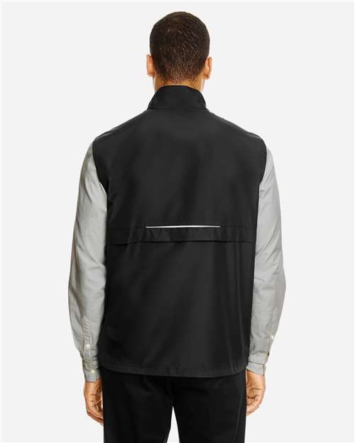 CORE365 CE703 Men's Techno Lite Unlined Vest - Back view