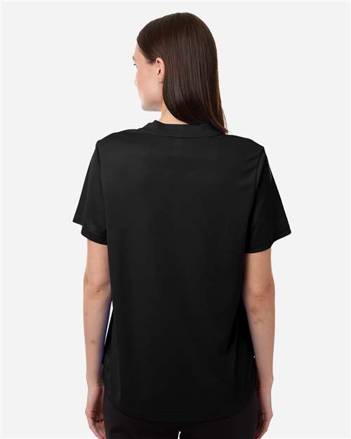 CORE365 CE108W Women's Nova Performance Pique Polo - Back view