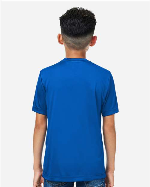 CORE365 CE10Y Youth Capital Performance T-Shirt - Back view