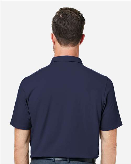 Devon & Jones DG120 Men's Raleigh Stretch Polo - Back view