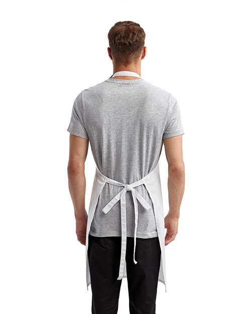 Artisan Collection by Reprime RP154 Recycled Pocket Bib Apron - Back view