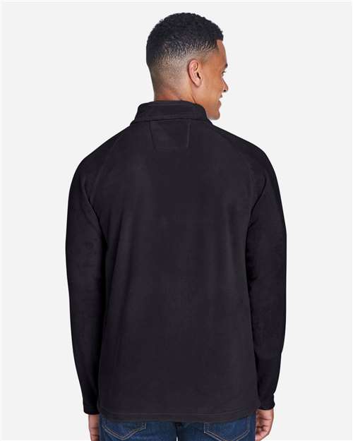 Team 365 TT90 Men's Campus Microfleece Jacket - Back view