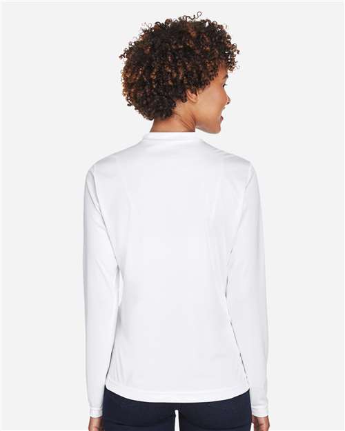 Team 365 TT11WL Women's Zone Performance Long Sleeve T-Shirt - Back view