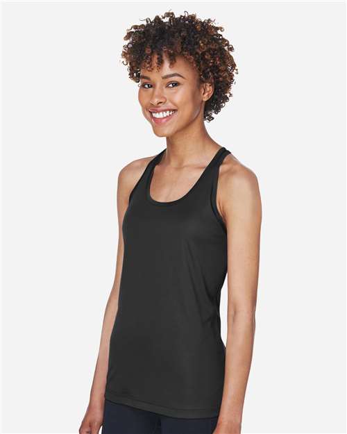 Team 365 TT11WRC Women's Zone Performance Racerback Tank - Side view
