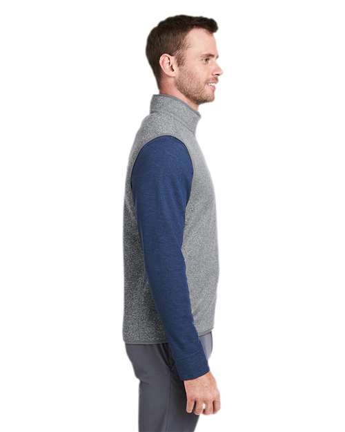 vineyard vines K002713 Men's Mountain Sweater Fleece Vest - Side view