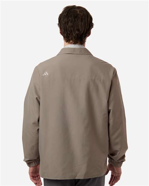 Adidas A714 Men's Lifestyle Full-Zip Jacket - Back view