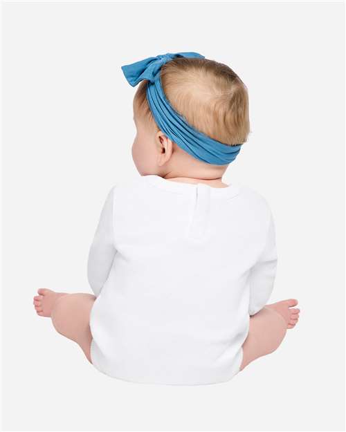 Rabbit Skins 3421 Infant Fleece Bodysuit - Back view