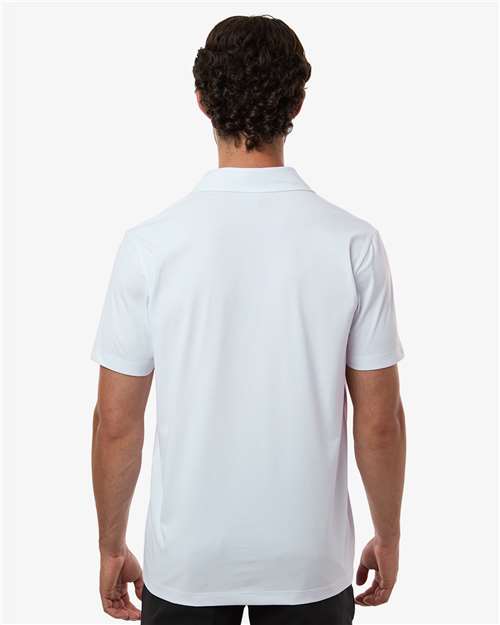 AllPro 41SPSS Men's Pro-Flex Sorona? Button Down Short Sleeve Shirt - Back view