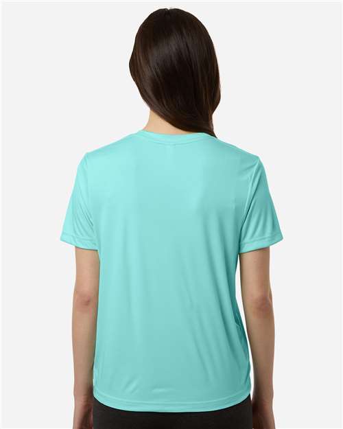 CORE365 CE10W Women's Capital Performance T-Shirt - Back view