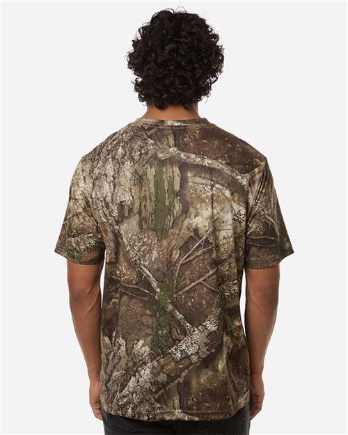 RealTree RT2101 Unisex Realtree? Poly Performance T-Shirt - Back view