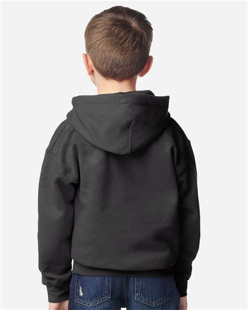 Gildan 18500B Youth Heavy Blend? Hooded Sweatshirt - Back view
