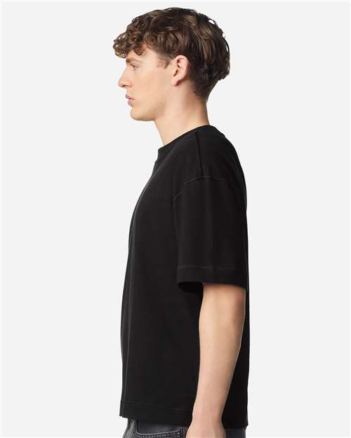 American Apparel 13ML0 Unisex Heavyweight Cotton Boxy Tee - Side view