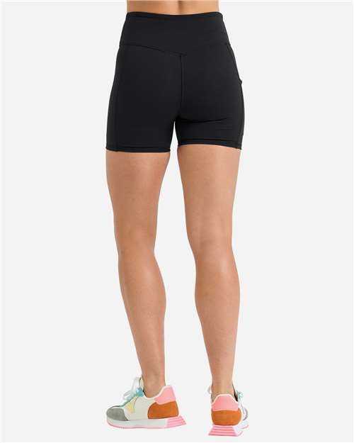 TriDri TD535 Women's Performance Micro Shorts - Back view