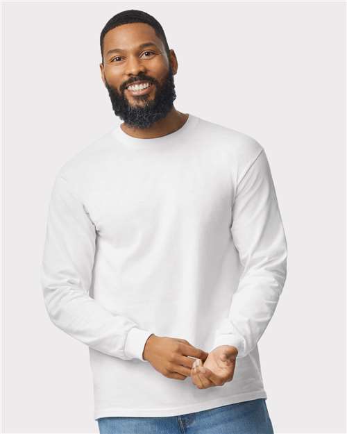 Gildan 5400 Unisex Heavy Cotton? Long Sleeve T-Shirt - Front view