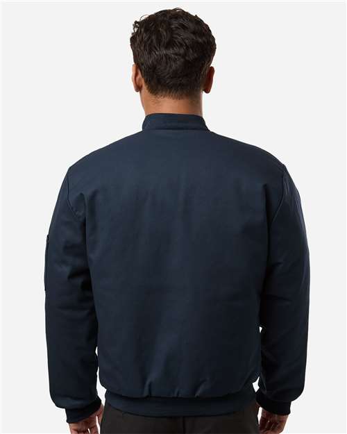 Red Kap JT38 Men's Solid Team Jacket - Back view