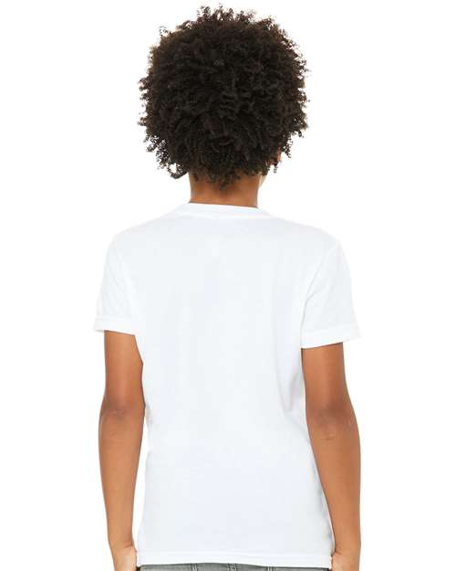 BELLA CANVAS 3001Y Youth Jersey Tee - Back view