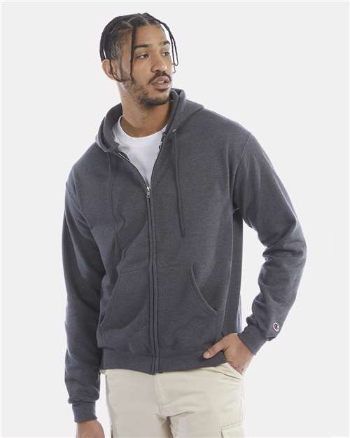 Champion S800 Men's Powerblend® Full-Zip Hooded Sweatshirt