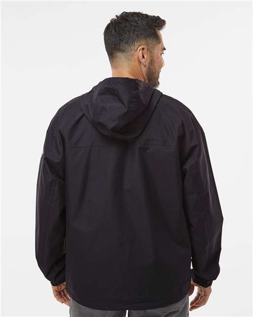 DRI DUCK 5335 Unisex Torrent Waterproof Hooded Jacket - Back view