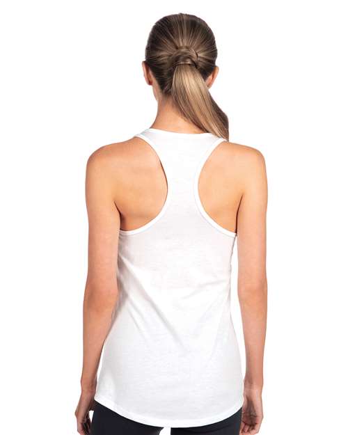 Next Level 1533 Women's Ideal Racerback Tank - Back view