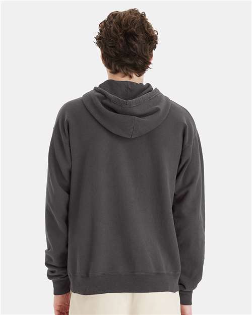 ComfortWash by Hanes GDH450 Unisex Garment-Dyed Hooded Sweatshirt - Back view
