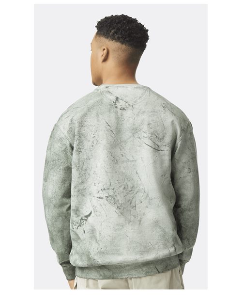 Comfort Colors 1545 Unisex Colorblast? Crewneck Sweatshirt - Back view