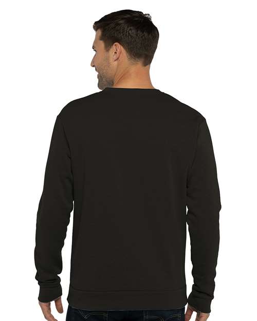 Next Level 9002 Unisex Malibu Crewneck Sweatshirt - Back view