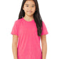 BELLA  CANVAS 3413Y Youth Triblend Tee - Front view