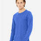 BELLA  CANVAS 3513 Unisex Triblend Long Sleeve Tee - Side view