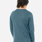 BELLA  CANVAS 3501CVC Heather CVC Long Sleeve Tee - Back view