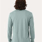 BELLA  CANVAS 3501CVC Heather CVC Long Sleeve Tee - Back view