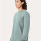 BELLA  CANVAS 3501CVC Heather CVC Long Sleeve Tee - Side view