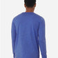 BELLA  CANVAS 3501CVC Heather CVC Long Sleeve Tee - Back view