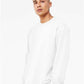 BELLA  CANVAS 3901 Unisex Sponge Fleece Raglan Crewneck Sweatshirt - Side view