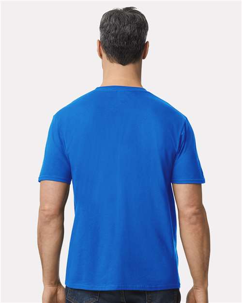 Gildan 980 Unisex Softstyle? Lightweight T-Shirt - Back view